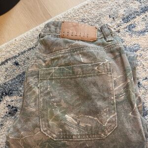 Pacific Sunwear Green Camouflage Pants